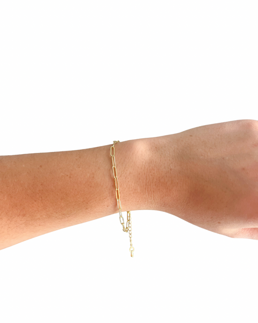 Paper Clip Bracelet