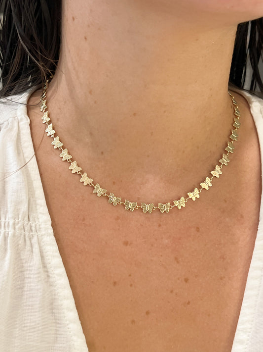 Gracie’s Butterfly Necklace