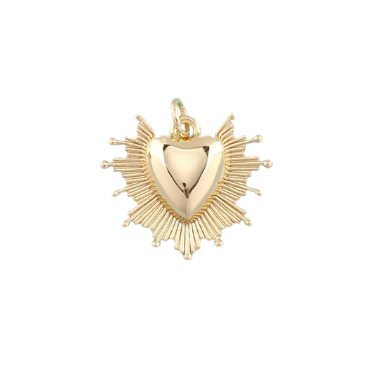 Spiked Medium Heart