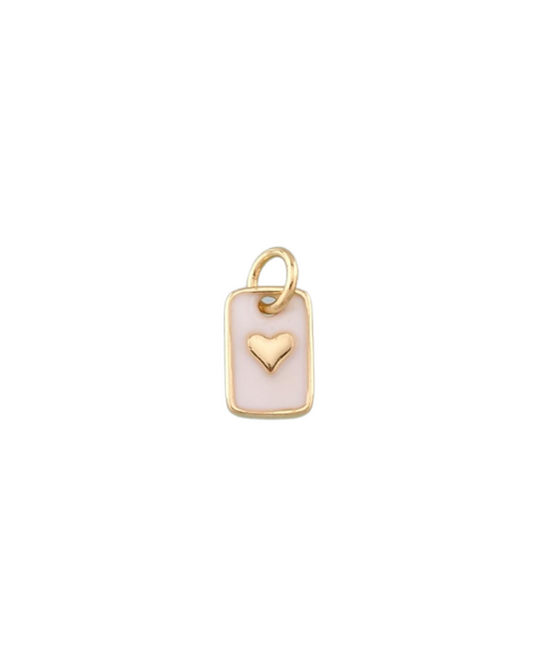 White Square Heart