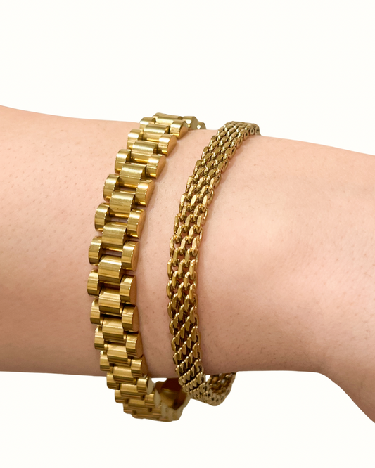 Mesh Strip Bracelet