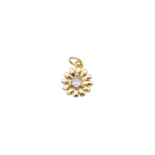 Dainty Rhinestone Flower
