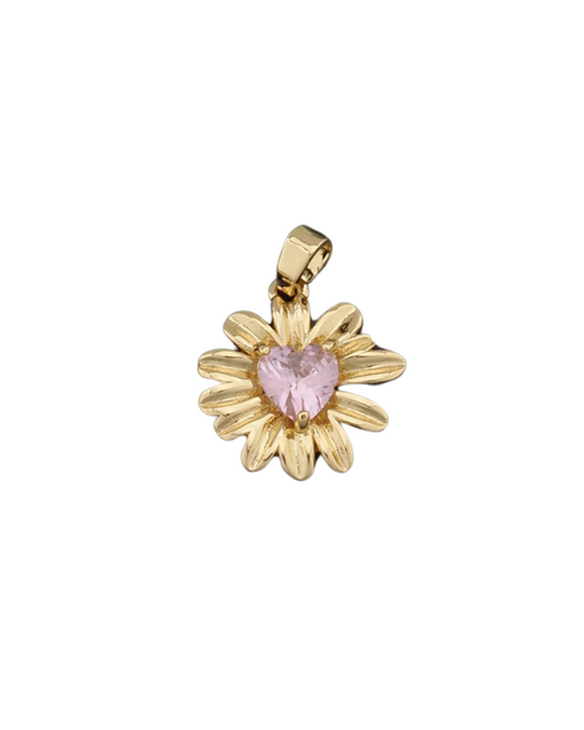 Pink Heart Flower
