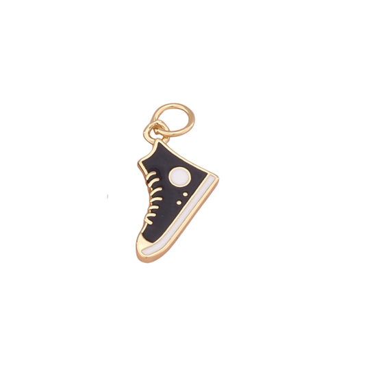 Black Converse Charm