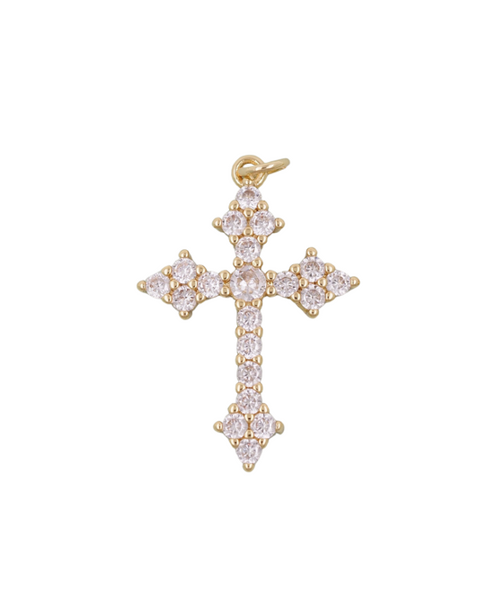 Large Rhinestone Cross