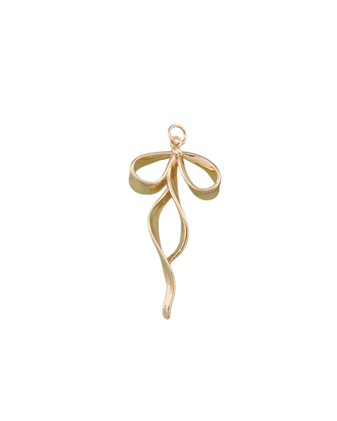 Gold Wavy Bow