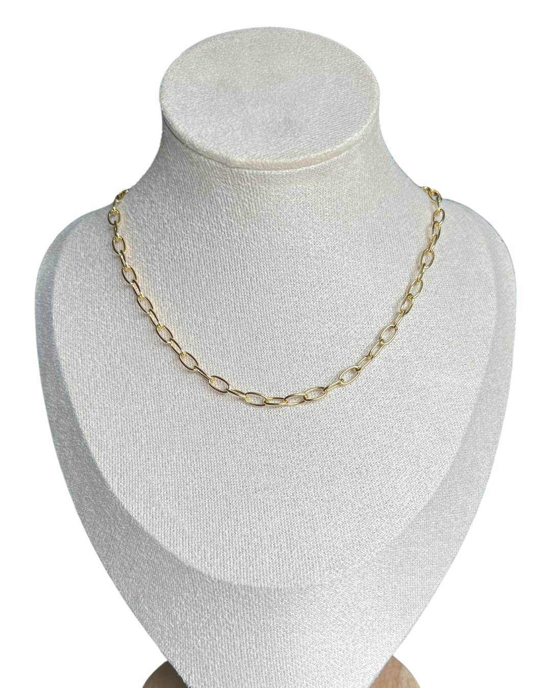 Oval Chain Necklace