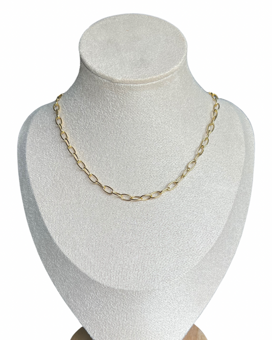 Oval Chain Necklace