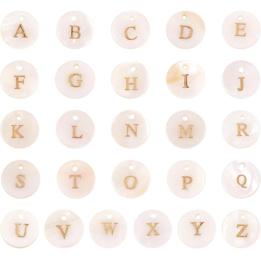Pearl & Gold Initials
