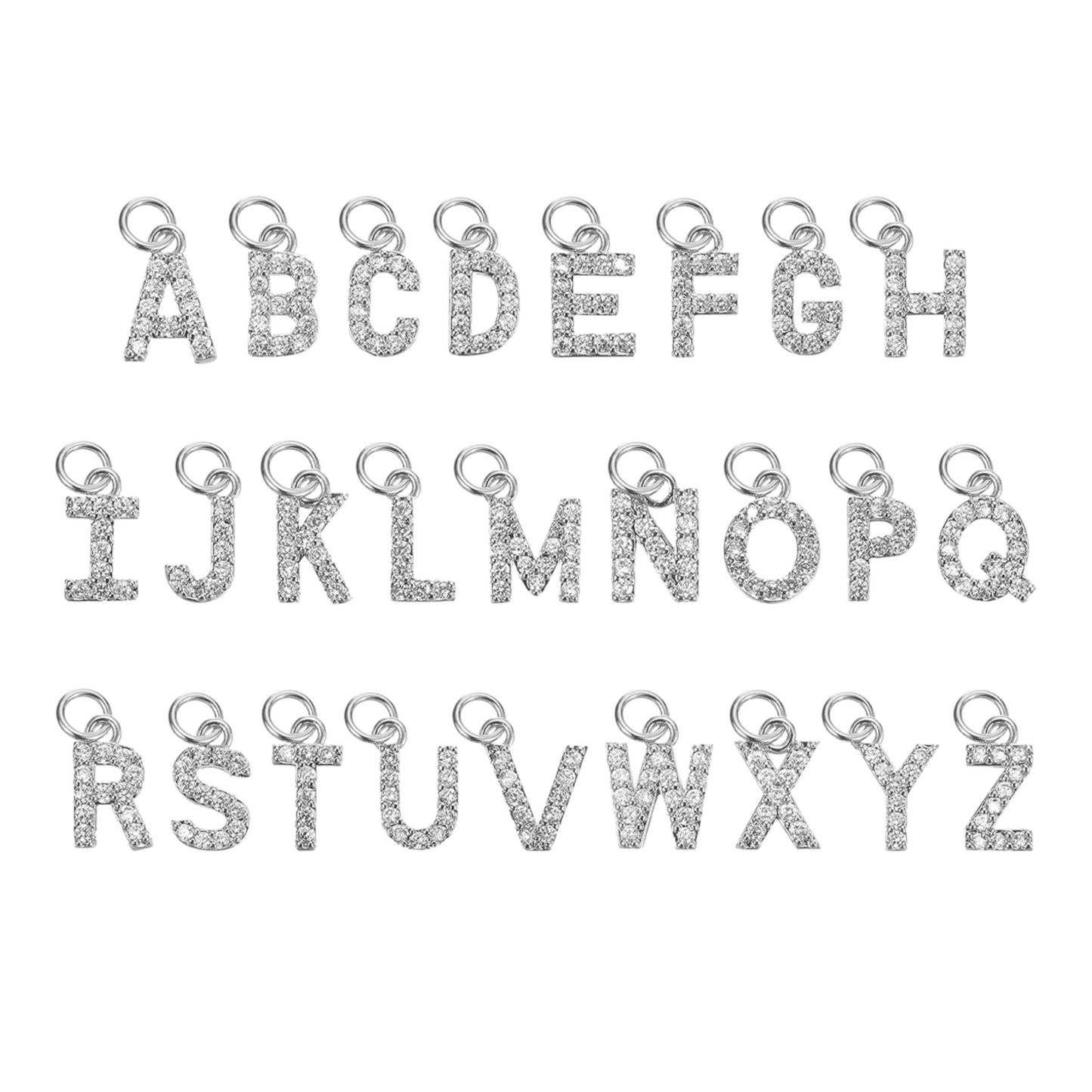 Rhinestone Initials