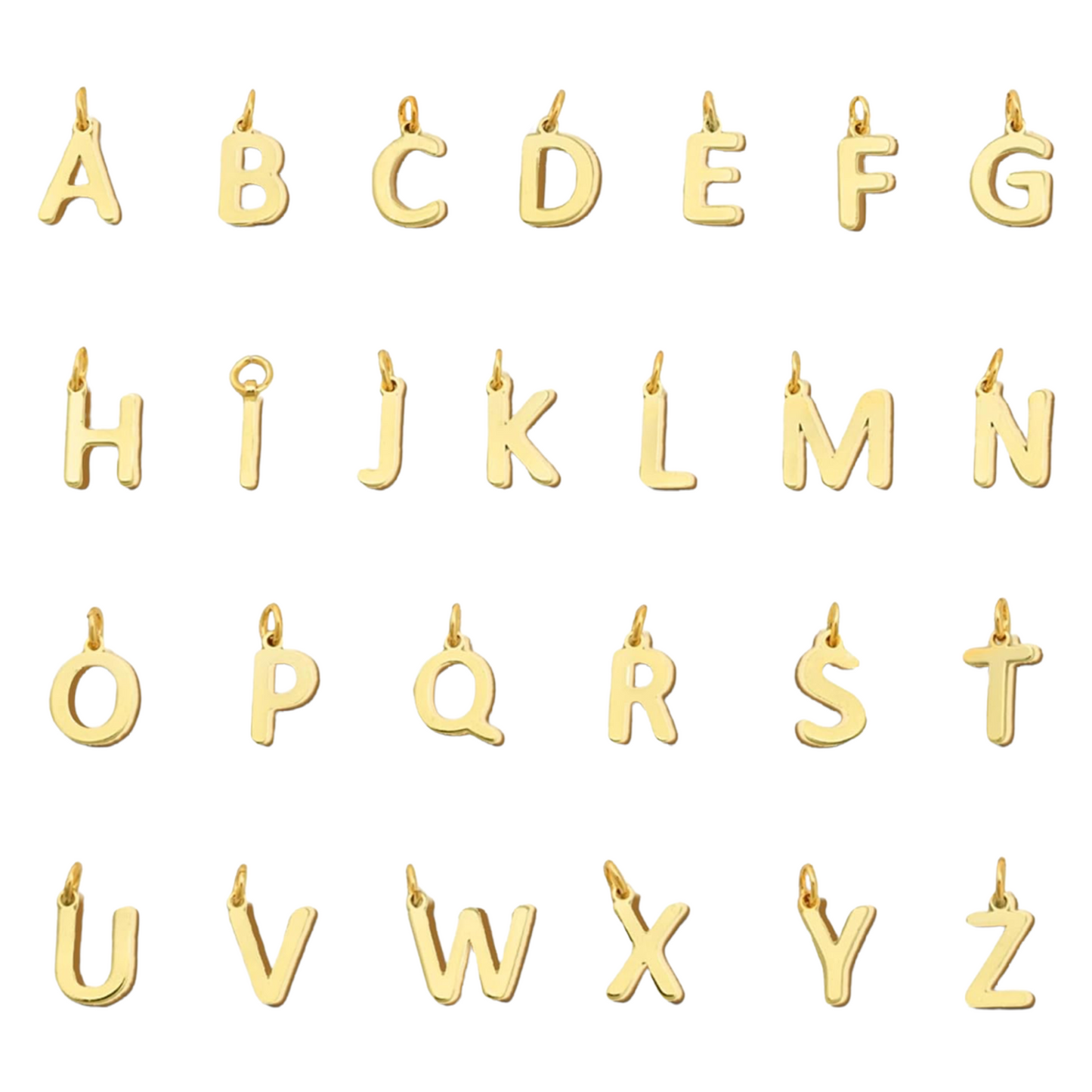 Dainty Gold Initials