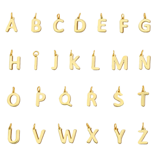 Dainty Gold Initials