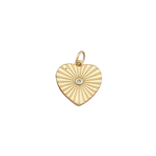 Shiny Rhinestone Heart