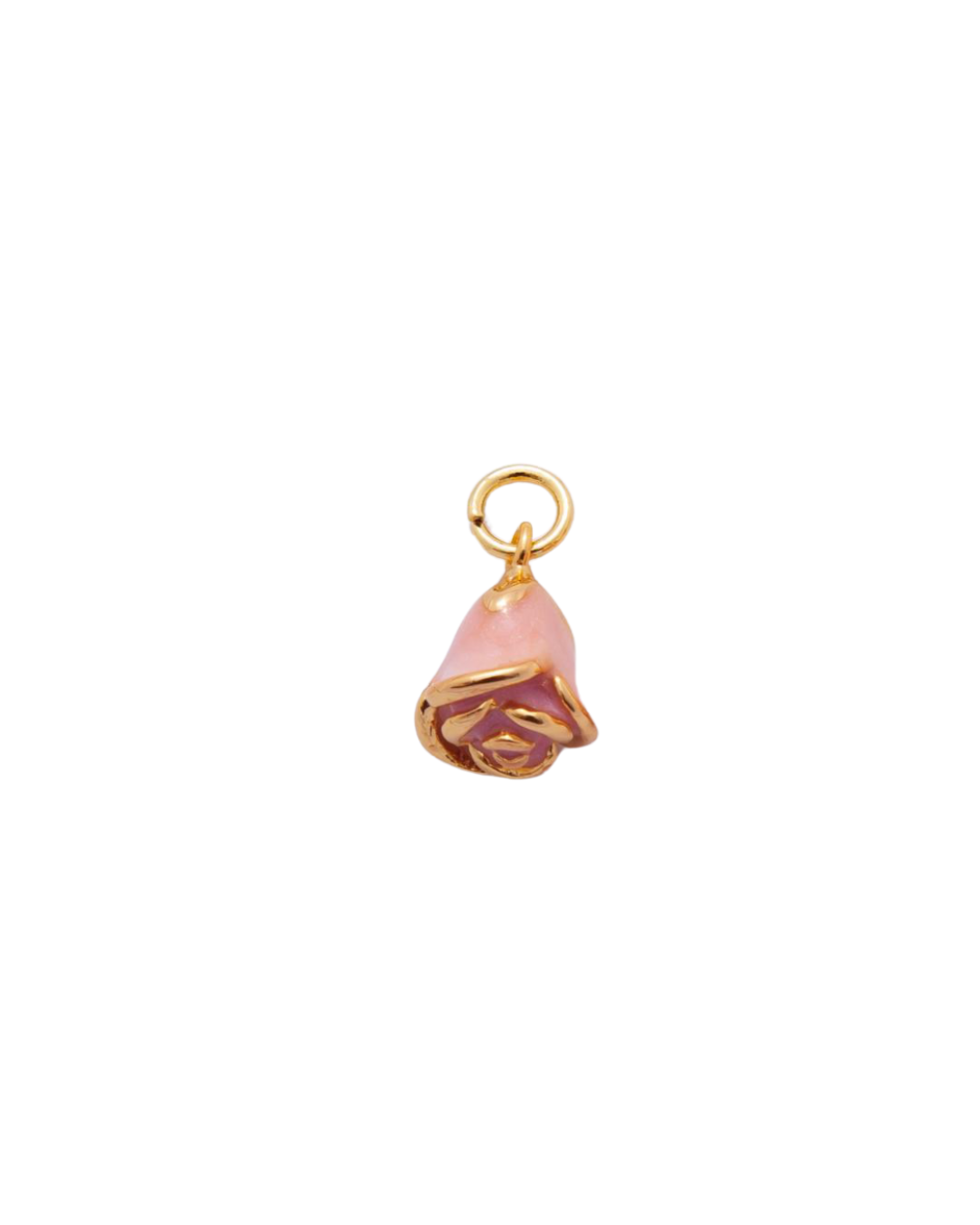 Pink Enamel Rose
