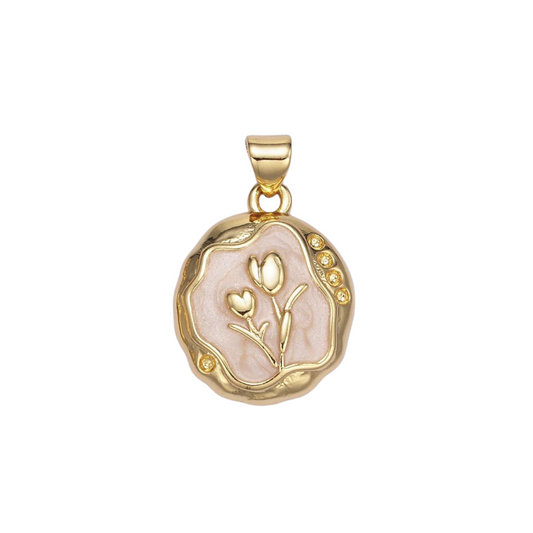 Oval Tulip Pendant