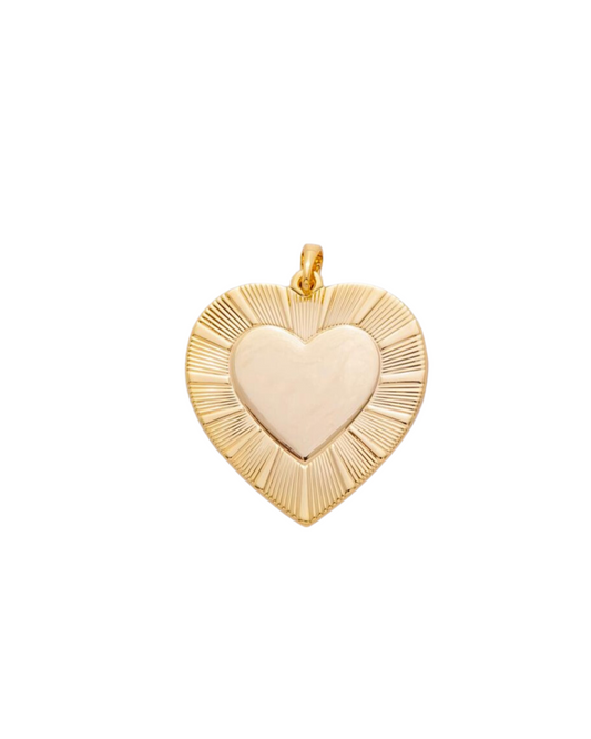 Large Sunburst Heart