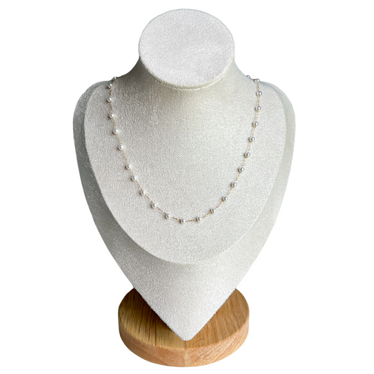 Dainty Pearl Necklace