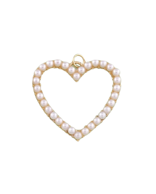 Large Pearl Heart