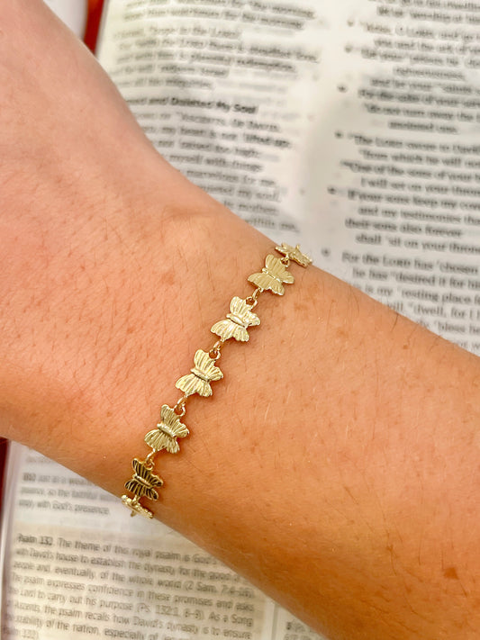 Gracie’s Butterfly Bracelet