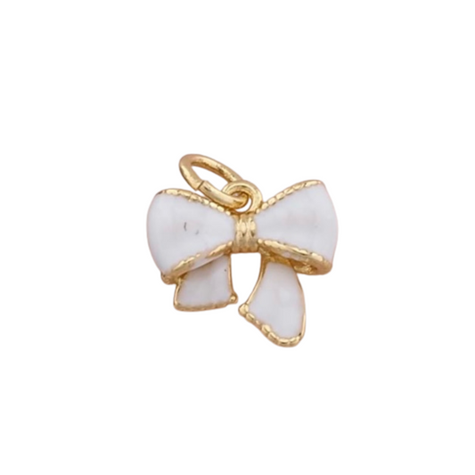 White Mini Bow
