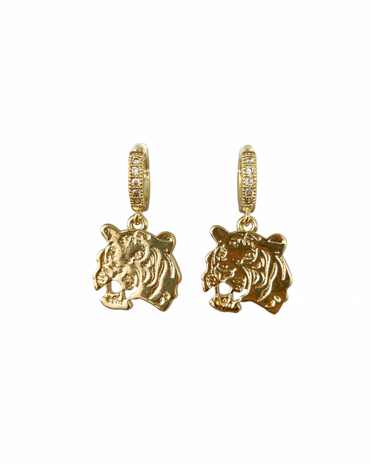 Geaux Tiger Earrings