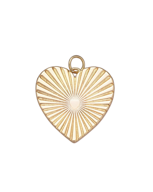 Large Sunburst Heart