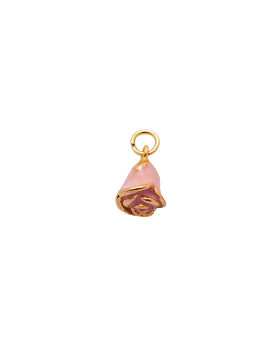 Pink Enamel Rose