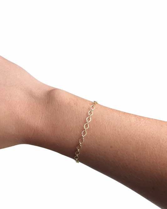 Shiny Cable Bracelet