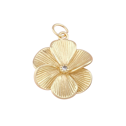 Large Rhinestone Flower